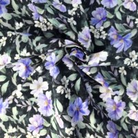 Tissu imprimé 100 % coton sélectionné à la main, motifs floraux vibrants pour la couture DIY, la confection de quilts, fournitures textiles de haute qualité