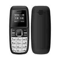 Mini Teléfono Inteligente BM200 con Pantalla de 0.66 Pulgadas, MT6261D, GSM Quad Band, Teléfono Móvil de Bolsillo con Teclado, Doble SIM para Personas Mayores y Estudiantes