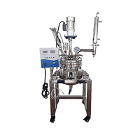 100L SINO SONICS OEM Titanium Alloy Ultrasonic Homogenizer 1500W-3000W Sistem Pendingin Berjaket Pabrik Ekstraksi Suhu Rendah