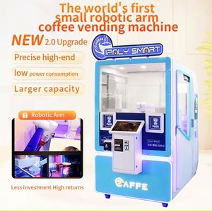 Máquina Expendedora de Café Automática Saeco de Metal para Uso Público con Certificación CE, Pantalla Táctil de 16 Pulgadas, Capacidad para 150-200 Personas, 1 Año de Garantía - Product Image 2