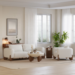 Oem ODM thời trang Gỗ Hiện Đại Đồ nội thất phòng khách thương mại văn phòng khách sạn ghế nhỏ giọng Vòng ăn uống Bàn cà phê thiết lập - Product Image 6