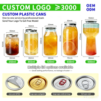 Nouvelles boîtes en plastique transparentes jetables avec logo personnalisé pour thé au lait, jus, gâteaux, smoothies, aliments pour animaux de compagnie, avec couvercles entièrement ouvrables