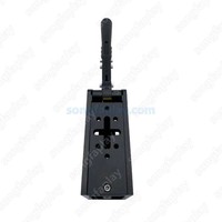 Volante de Carreras Simulado para Interiores con USB, Palanca de Cambios, Freno de Mano, Volante para Juegos de Arcade