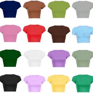 Camiseta de manga corta en tejido de algodón ligero y elástico (90 % algodón / 10 % elastano) para yoga y running. - Product Image 1