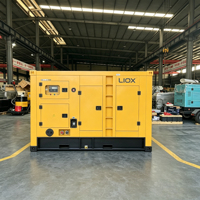 Generador Diésel KOFO de 100kw/80kW, Enfriado por Agua, Silencioso, de Marco Abierto, para Energía de Respaldo en Fábricas, Directo de Fábrica
