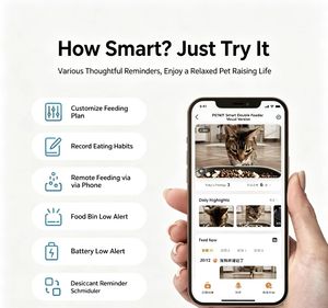 Comedero Inteligente para Mascotas Petkit SOLO, Dispensador Automático de Alimentos con Control de Porciones y Temporizador para Perros y Gatos, Control Remoto por Aplicación - Product Image 2
