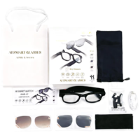Lunettes intelligentes avec contrôle par application, lentille noire, lunettes intelligentes avec écran, lunettes intelligentes avec caméra et traduction 2026