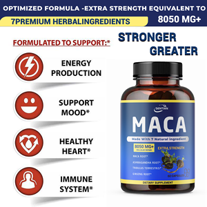 पुरुषों के लिए अंतिम mca जड़ 8050mg कैप्सूल मका कैंडी गुम्मस अंतिम मैका निर्माण - Product Image 5