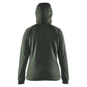 BLAKLADER - 346425334199XS Suéter híbrido de mujer Otoño verde/Negro-EAN 7330509892688 WORK HOODIES - Product Image 3