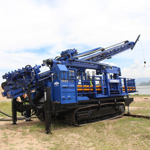 Plate-forme de forage Rc d'exploration d'échantillon de noyau de sol sec montée par chenille de roche dure de profondeur de 300M à vendre hautement automatique - Product Image 3