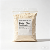 Fibre alimentaire de blé 45% fibre alimentaire poudre de fibre d'avoine naturelle de qualité alimentaire extrait soluble dans l'eau