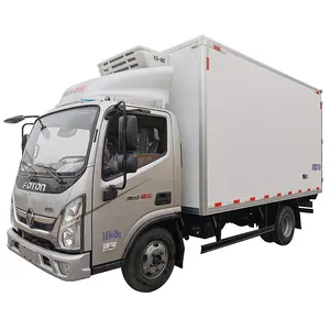 China Fabrik niedrigen Preis Howo Kühlschrank Kühlwagen mobile Kühlraum Kühlwagen heißen Verkauf in Usbekistan