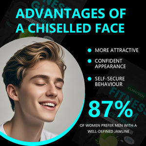 超タフなチューインガム大人のためのプライベートラベルシュガーフリーフィットネスガム自信のある外観サポート定義されたライン - Product Image 6