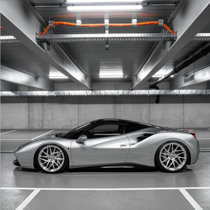 Rines de Aleación Cóncavos de Lujo Forjados Monobloque 5x114.3 5x130 Hechos a Medida para <span class=keywords><strong>Mercedes</strong></span> C8 Ferrari, Pulidos, de 16, 20, 24 y 26 Pulgadas - Product Image 3