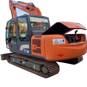 Excavatrice sur chenilles Hitachi ZX60 d'occasion d'origine japonaise, 6 tonnes, ZAXIS60, petite pelle, faible nombre d'heures de travail, pour travaux municipaux - Product Image 1