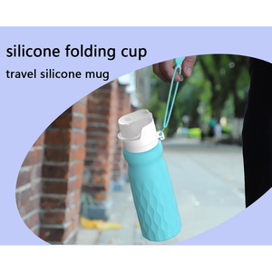 แก้วน้ำซิลิโคนพับได้แบบใช้ซ้ำได้สำหรับเด็กและผู้ใหญ่ - Product Image 3