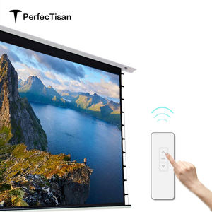Écran de projection motorisé encastré au plafond PerfecTisan 4k 8k 3d Écran de projection motorisé au plafond ALR Écran de cinéma intérieur - Product Image 5