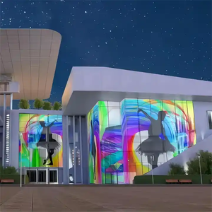 RGB pellicola trasparente vetro della finestra P8 P10 <span class=keywords><strong>Sexy</strong></span> Video Wall in HD per la pubblicità interna 1-3 anni IP45 per i centri commerciali - Product Image 4