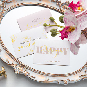 Biglietto Regalo Creativo Ecologico in Carta Goffrata per San Valentino e Settimo Anniversario, Ideale per Negozi di Fiori - Product Image 4