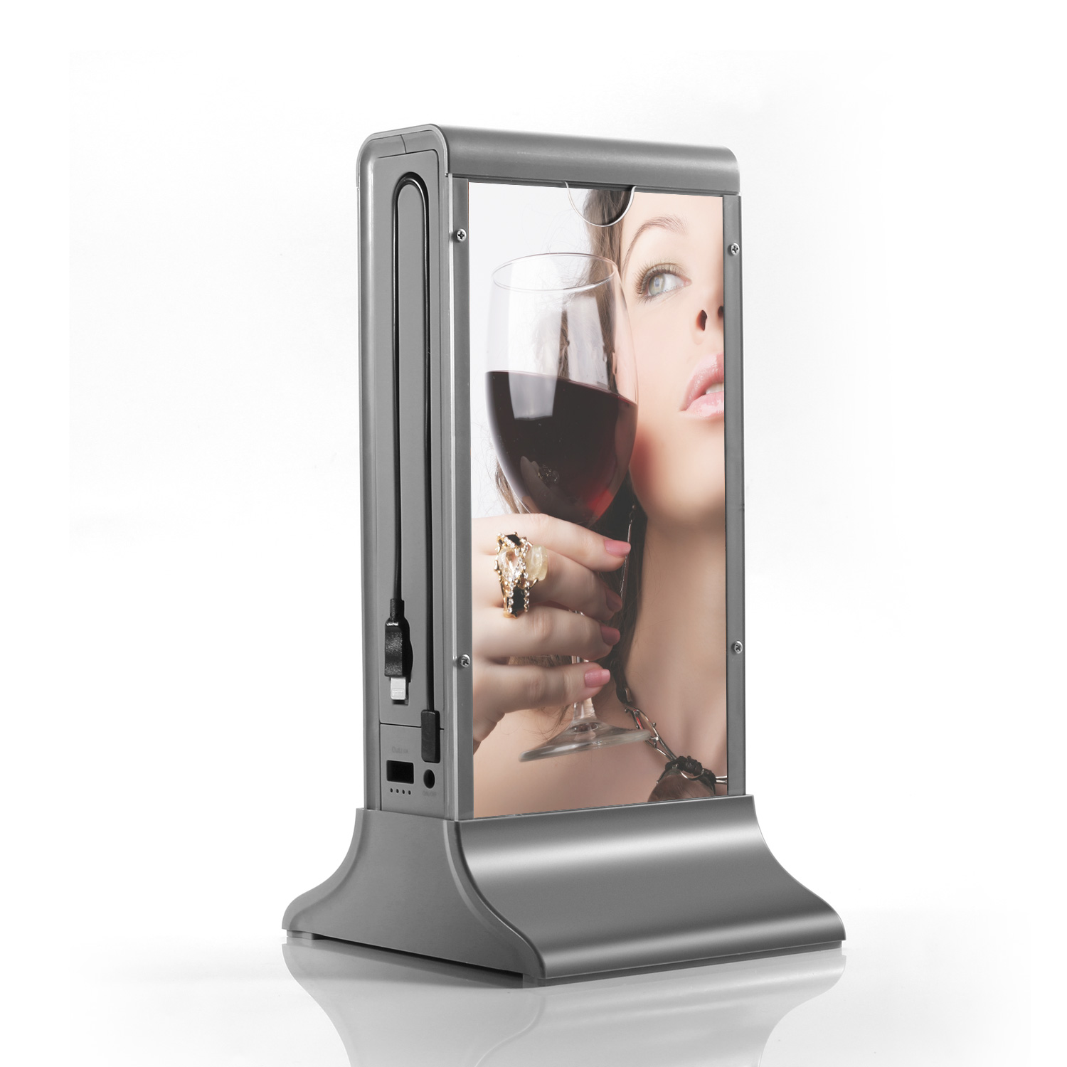 7 дюймовый комнатный настольная подставка киоск экрана касания LCD дисплей рекламы игровое оборудование цифровой рекламы дисплей плеер
