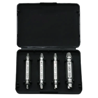Jeu d'outils de forage super facile à utiliser 4 pièces pour écrous et boulons pour enlever le matériel de revêtement en titane rouillé avec extracteur de vis-004