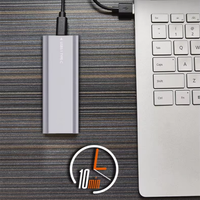 Aluminiumlegering NGFF NVMe SATA Dual Protocol M.2 SSD externe harde schijf behuizing voor pc en laptop