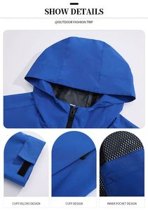2024 Best Selling Full Zip up <b>Waterproof</b> Windbreaker Outdoor Puffer <b>Jackets</b> Tactical Camouflage <b>Jacket</b> <b>Waterproof</b> Coat - Product Image 3