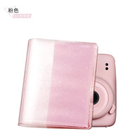 Album photo portable 2x3 mini en gros, 64 pochettes, classeur de cartes en PVC transparent pailleté pour collection de films Instax Mini et photos de fête