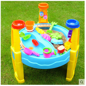 Jouets de plage de grande taille, jouet de <span class=keywords><strong>jeu</strong></span> d'<span class=keywords><strong>eau</strong></span> avec parapluie <span class=keywords><strong>Table</strong></span> de plage pour enfants jouets d'été 29 pièces <span class=keywords><strong>table</strong></span> de <span class=keywords><strong>sable</strong></span> <span class=keywords><strong>et</strong></span> d'<span class=keywords><strong>eau</strong></span> pour enfants - Product Image 3