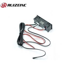 Digitaluhr modul LED Digital röhre elektronische Uhr 0,39-Zoll-Autometer mit <span class=keywords><strong>Thermometer</strong></span> <span class=keywords><strong>DIY</strong></span> leuchtend - Product Image 2