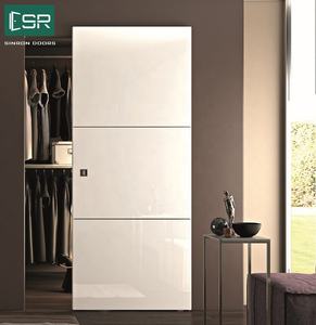 <span class=keywords><strong>Puerta</strong></span> <span class=keywords><strong>Corredera</strong></span> Mágica de Diseño Simple con Sistema de Riel Oculto, <span class=keywords><strong>Puerta</strong></span> <span class=keywords><strong>Corredera</strong></span> Invisible de Montaje en Pared - Product Image 5
