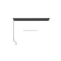 Support en aluminium pour parasol, parasol imperméable, auvent de protection solaire, vente chaude
