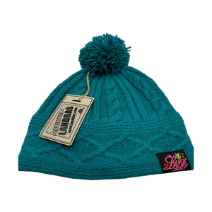 Excellente conception Style décontracté 56-58cm Bonnet femme tricoté pour l'hiver Dot Dot Style pour la vente à l'exportation - Product Image 3