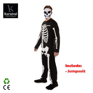 Disfraces de Terror al por Mayor ODM para Cosplay de TV y Cine, Disfraz de Esqueleto Fantasma para Niños, Kit de Disfraces Familiares Unisex para Halloween - Product Image 6