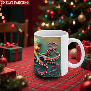 Tazza in Ceramica Spessa da 11oz, Mantiene il Caffè Caldo, con Citazione Personalizzata Divertente per il Mattino - Product Image 2