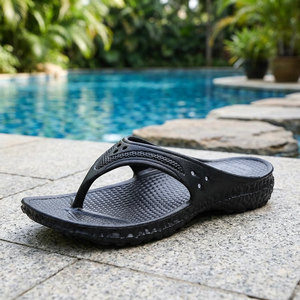 Tongs d'été à bout ouvert durables OEM ODM fabriquées à Taiwan pour unisexe-Écologique et respirant - Product Image 1