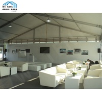 18x25m 18x30m camping extérieur robuste publicité gonflable commerce équitable tente cabana pour mariage bâche pour cérémonie
