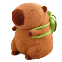Peluche Capybara Explosive de 25 cm, Poupée Capybara Mignonne et Originale, Grande Taille pour Machine à Griffes, Cadeau, Vente en Gros, Jouet DIY