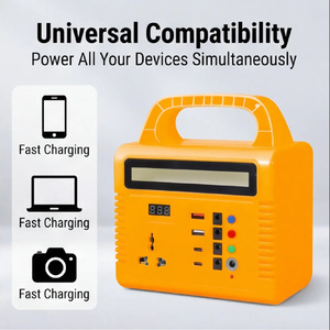 Station d'alimentation solaire portable haute efficacité KA-007B avec batterie LiFePO4 rechargeable AC/DC USB - Product Image 3