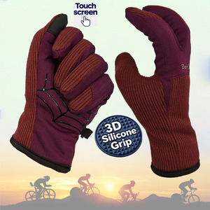 Sarung tangan kebugaran antiselip, sarung tangan kustom untuk olahraga bersepeda Gym luar ruangan sehari-hari - Product Image 4