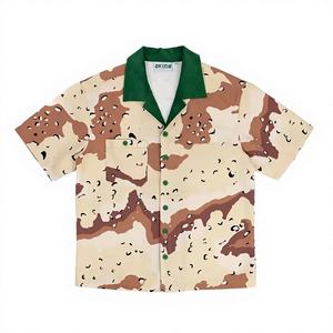 Camisa Hawaiana con Logotipo Personalizado, Impresión Digital 3D para Hombre, Camiseta de Manga Corta con Botones, Totalmente Estampada, Talla XL, Informal, Veraniega, Ecológica - Product Image 4