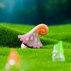 Micro-paesaggio in muschio Weij, simulazione di foresta, grande giardino di funghi, accessori decorativi fai-da-te, mini ornamenti - Product Image 2