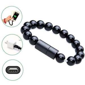 Bracelets créatifs couleur sucre, chaîne à main, câble USB, pour téléphone Android - Product Image 1
