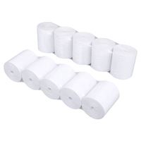 Papel Térmico para Cajas Registradoras sin Núcleo de 57x30 57x35 57x38 57x40 mm para Máquinas POS