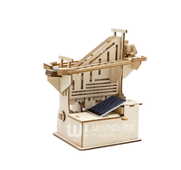 Kit de Modélisme Cinétique 3D en Bois avec Mécanisme à Came, Rampes et Pistes – Bricolage Créatif pour Enfants et Fans d'Ingénierie