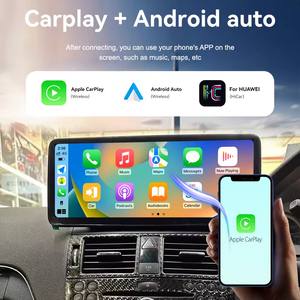 Para <span class=keywords><strong>Mercedes</strong></span> <span class=keywords><strong>Benz</strong></span> Clase C W204 C63 C200 <span class=keywords><strong>C180</strong></span> Android 10 8G + 128G 4G LTE navegación GPS para coche reproductor Multimedia cinta de Radio - Product Image 2