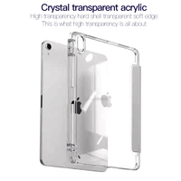 Étui de protection antichute pour tablette Huawei MatePad SE avec compartiment invisible pour stylet, dos transparent anti-jaunissement et fonction veille/réveil automatique – Vente en gros