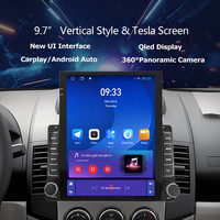 Reproductor Multimedia de navegación Gps con Radio para coche Android con pantalla Tesla de estilo Vertical de 9,7 "para Mazda 5 2005-2010