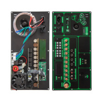 Amplificateur Karaoké Sans Fil DC12V 200W avec Carte Audio DSP, USB, TF, Radio FM et Contrôle à Distance des Basses, des Aigus et de la Réverbération