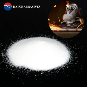 Grão de alumina fundida branca de alta qualidade/grão de óxido de alumínio branco/pó de óxido de Al branco F24-F2000